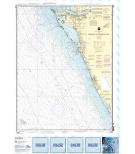 NOAA Chart 11424 Lemon Bay to Passage Key Inlet