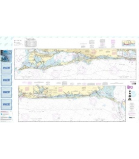 NOAA Chart 11425 Intracoastal Waterway Charlotte Harbor to Tampa Bay