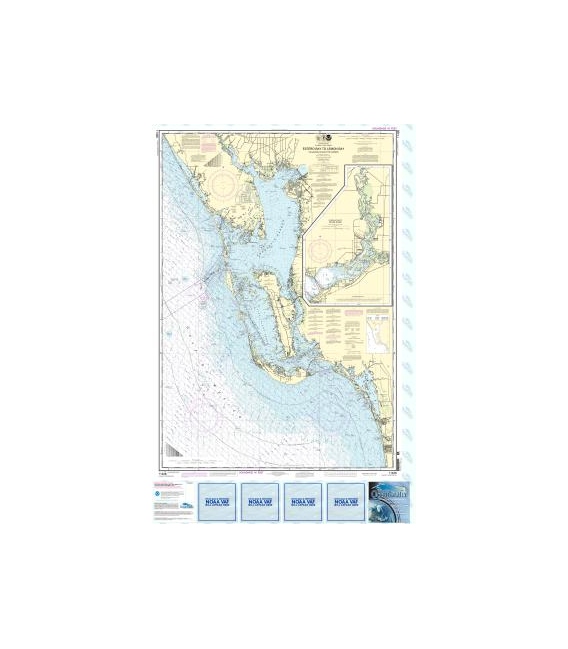 NOAA Chart 11426 Estero Bay to Lemon Bay, including Charlotte Harbor - Continuation of Peace River