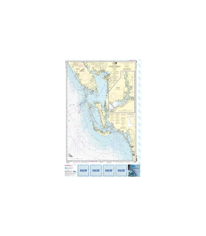 Custom Chart Of Estero Bay To Lemon Bay, Ncludng Charlotte