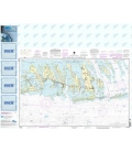 NOAA Chart 11445 Intracoastal Waterway Bahia Honda Key to Sugarloaf Key