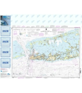 NOAA Chart 11446 Intracoastal Waterway Sugarloaf Key To Key West