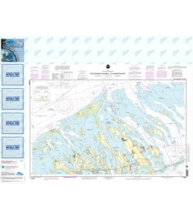 NOAA Chart 11448 Intracoastal Waterway Big Spanish Channel to Johnston Key