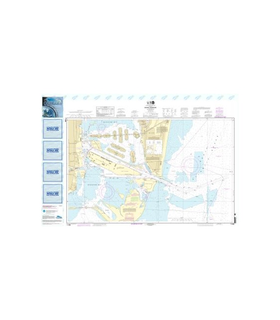 NOAA Chart 11468 Miami Harbor