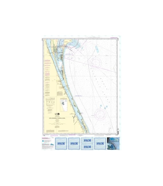 NOAA Chart 11476 Cape Canaveral to Bethel Shoal