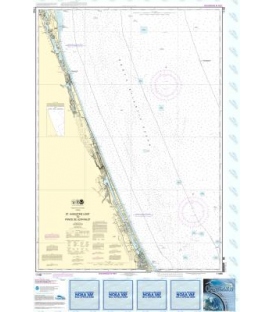 NOAA Chart 11486 St. Augustine Light to Ponce de Leon Inlet