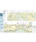 NOAA Chart 11518 Intracoastal Waterway Casino Creek to Beafort River