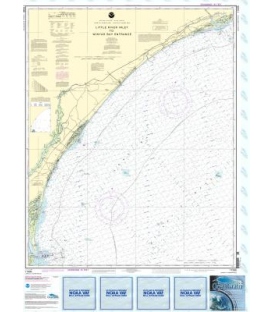 NOAA Chart 11535 Little River lnlet to Winyah Bay Entrance