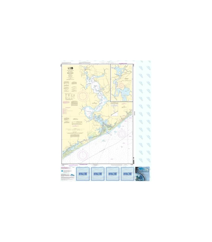 NOAA Chart 11542 New River Jacksonville