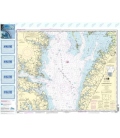 NOAA Chart 12225 Chesapeake Bay Wolf Trap to Smith Point