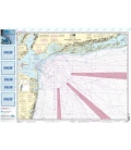 NOAA Chart 12326 Approaches to New York Fire lsland Light to Sea Girt