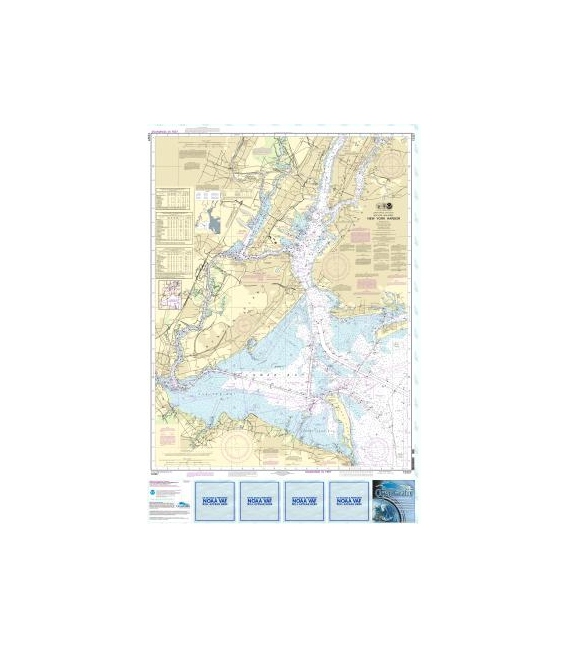 NOAA Chart 12327 New York Harbor