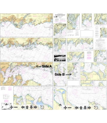 NOAA Chart 12364 Long Island Sound-New Haven Harbor Entrance and Port Jefferson to Throgs Neck