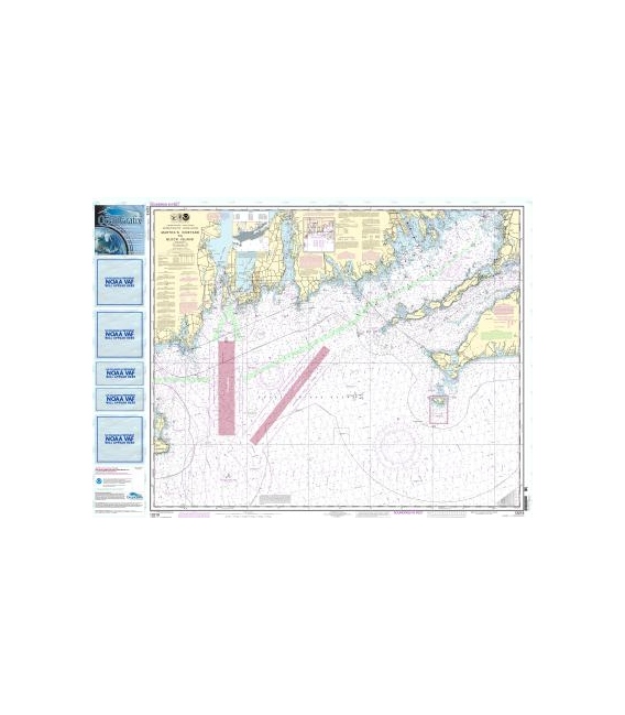 NOAA Chart 13218 Marthas Vineyard to Block Island