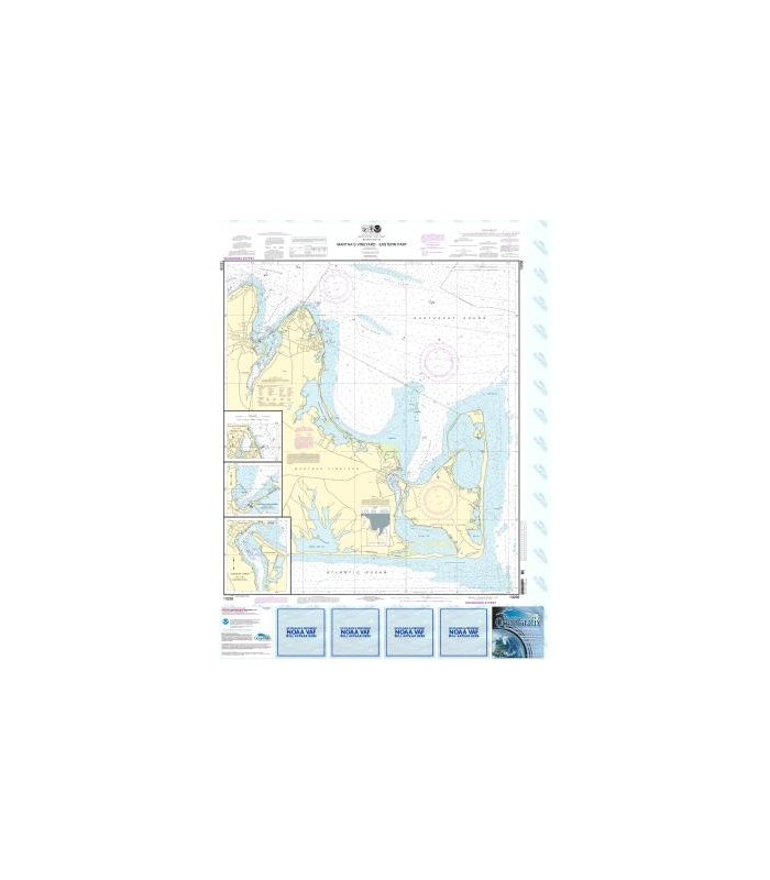 2007 Nautical Chart MARTHA'S VINEVARD Massachusetts Eastern Part