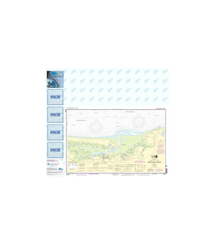 OceanGrafix NOAA Nautical Charts 13251 Barnstable Harbor