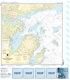 NOAA Chart 13276 Salem, Marblehead and Beverly Harbors