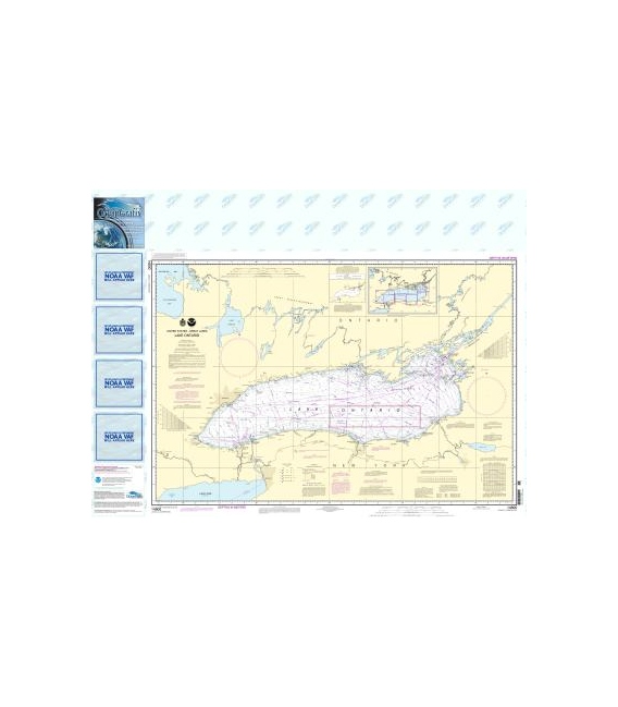 NOAA Chart 14800 Lake Ontario