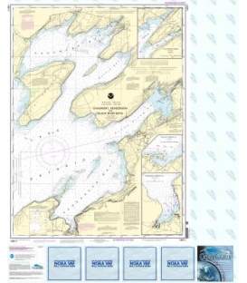 NOAA Chart 14811 Chaumont, Henderson and Black River Bays - Sackets Harbor - Henderson Harbor - Chaumont Harbor