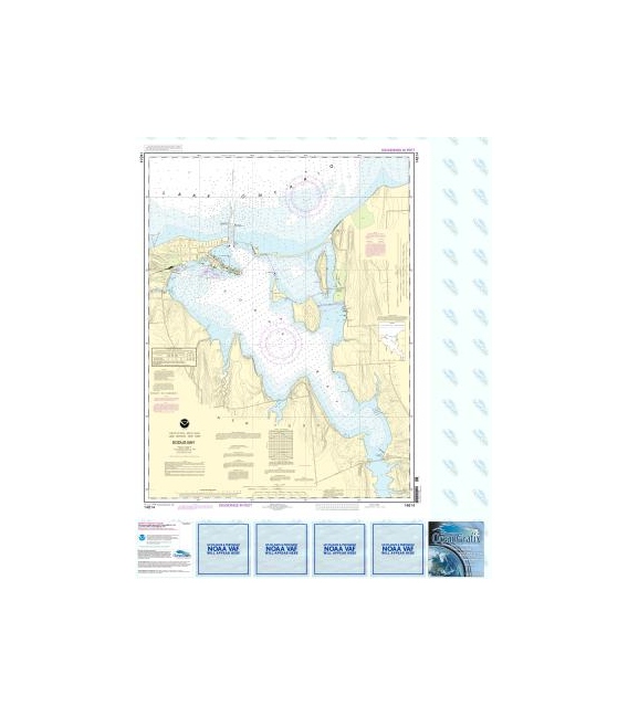 NOAA Chart 14814 Sodus Bay