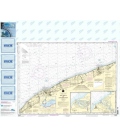 NOAA Chart 14825 Ashtabula to Chagrin River - Mentor Harbor - Chagrin River