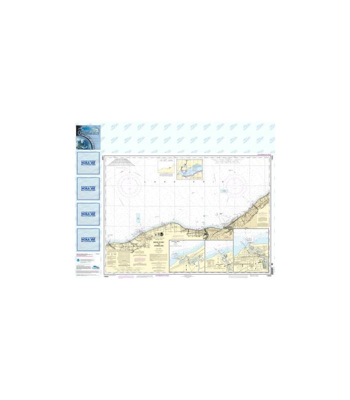 NOAA Chart 14825: Ashtabula to Chagrin River, Mentor Harbor