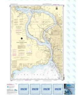 NOAA Chart 14832 Niagara Falls to Buffalo