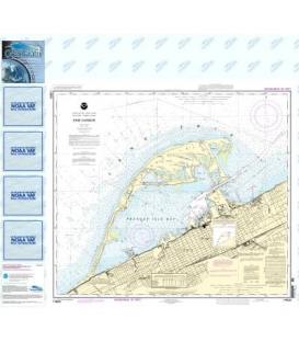 NOAA Chart 14835 Erie Harbor
