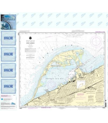NOAA Chart 14835 Erie Harbor