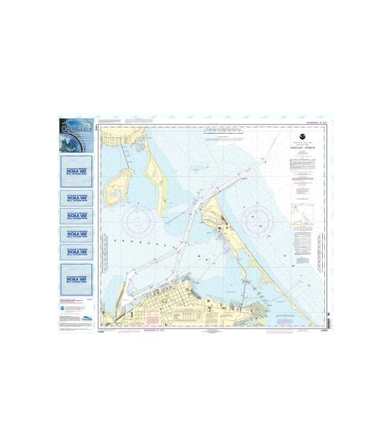 NOAA Chart 14845 Sandusky Harbor