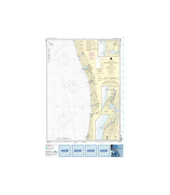 NOAA Chart 14906 South Haven to Stony Lake - South Haven - Port Sheldon - Saugatuck Harbor