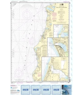 NOAA Chart 14907 Stony Lake to Point Betsie - Pentwater - Arcadia - Frankfort