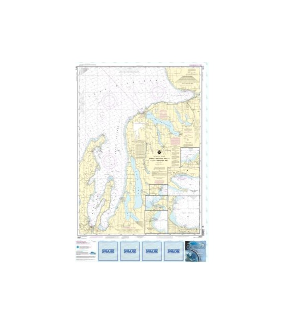 NOAA Chart 14913 Grand Traverse Bay to Little Traverse Bay