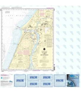 NOAA Chart 14930 St. Joseph and Benton Harbor