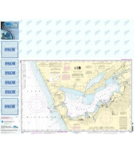 NOAA Chart 14934 Muskegon Lake and Muskegon Harbor