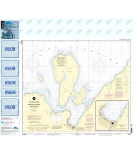 NOAA Chart 14969 Munising Harbor and Approaches - Munising Harbor