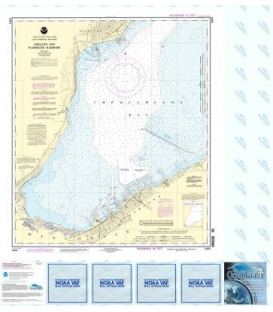 NOAA Chart 14974 Ashland and Washburn harbors