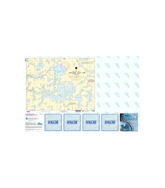 NOAA Chart 14983 Northern Light Lake