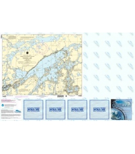 NOAA Chart 14985 Saganaga Lake