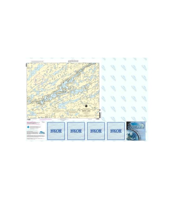 NOAA Chart 14986 Knife Lake