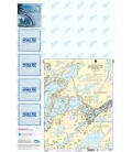 NOAA Chart 14987 Basswood Lake, Eastern Part