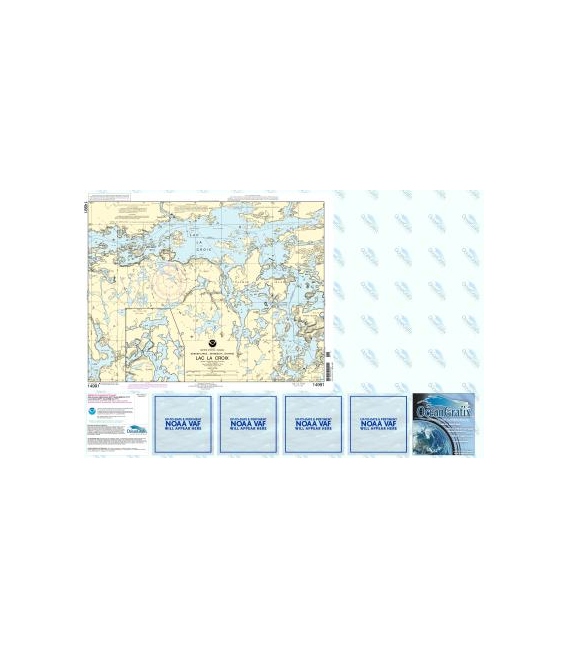 NOAA Chart 14991 Lac la Croix