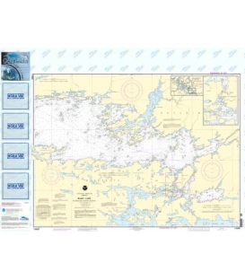 NOAA Chart 14996 Rainy Lake-Big Island, Minn., to Oakpoint Island, Ont. - Kettle Falls