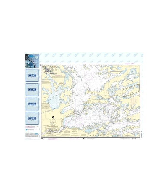 NOAA Chart 14998ÊRainy Lake-International Falls to Dryweed Island