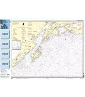 NOAA Chart 16013 Cape St. Elias to Shumagin Islands - Semidi Islands
