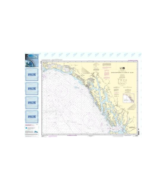 NOAA Chart 16016 Dixon Entrance to Cape St. Elias