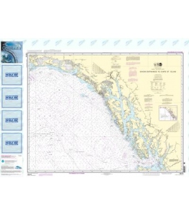 NOAA Chart 16016 Dixon Entrance to Cape St. Elias