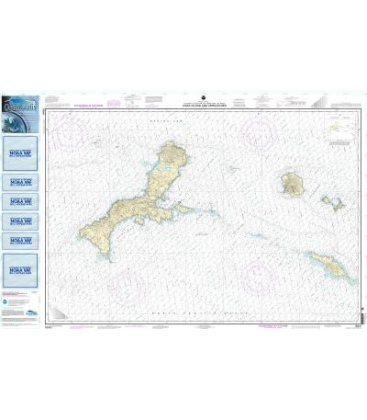 NOAA Chart 16441 Kiska Island and approaches