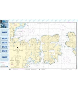 NOAA Chart 16475 Kuluk Bay and approaches, including Little Tanaga and Kagalaska Strs.