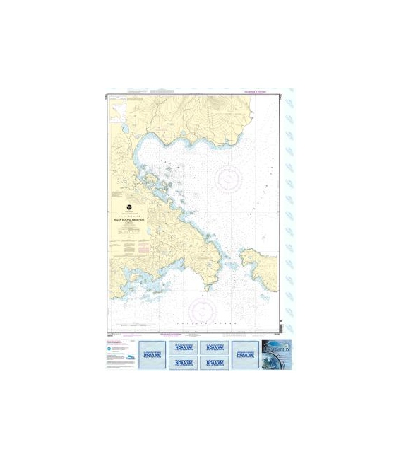 NOAA Chart 16490 Nazan Bay and Amilia Pass